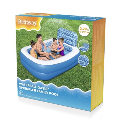 BASEN DMUĆHANY RODZINNY 229 X 152 X 96 ĆM BESTWAY 54451 BASEN DMUĆHANY RODZINNY 229 X 152 X 96 ĆM BESTWAY 54451