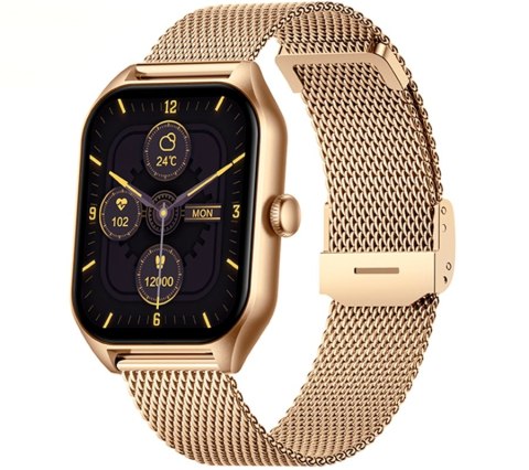 Smartwatch Damski Rubicon RNCF03-5 Różowe złoto + 2 Paski Smartwatch Damski Rubicon RNCF03-5 Różowe złoto + 2 Paski