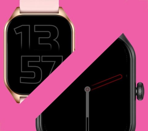 Smartwatch Damski Rubicon RNCF03-5 Różowe złoto + 2 Paski Smartwatch Damski Rubicon RNCF03-5 Różowe złoto + 2 Paski
