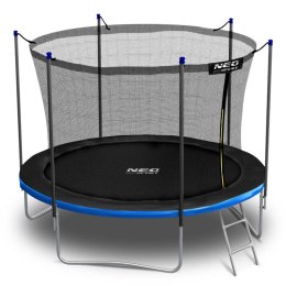 TRAMPOLINA OGRODOWA 10FT/312ĆM Z SIATKĄ WEWNĘ TRZNĄ I DRABINKĄ NEO-SPORT