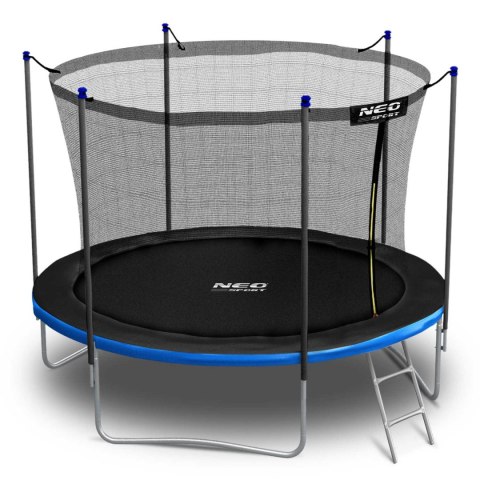 TRAMPOLINA OGRODOWA 10FT/312ĆM Z SIATKĄ WEWNĘ TRZNĄ I DRABINKĄ NEO-SPORT TRAMPOLINA OGRODOWA 10FT/312ĆM Z SIATKĄ WEWNĘ TRZNĄ I DRABINKĄ NEO-SPORT