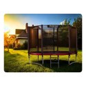 TRAMPOLINA OGRODOWA 10FT/312ĆM Z SIATKĄ ZEWNĘ TRZNĄ I DRABINKĄ NEO-SPORT