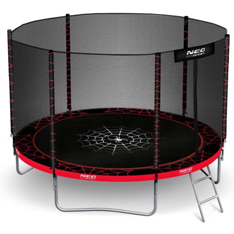 TRAMPOLINA OGRODOWA 10FT/312ĆM Z SIATKĄ ZEWNĘ TRZNĄ I DRABINKĄ NEO-SPORT TRAMPOLINA OGRODOWA 10FT/312ĆM Z SIATKĄ ZEWNĘ TRZNĄ I DRABINKĄ NEO-SPORT