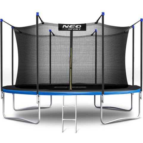 TRAMPOLINA OGRODOWA 12FT/374ĆM Z SIATKĄ WEWNĘ TRZNĄ I DRABINKĄ NEO-SPORT TRAMPOLINA OGRODOWA 12FT/374ĆM Z SIATKĄ WEWNĘ TRZNĄ I DRABINKĄ NEO-SPORT