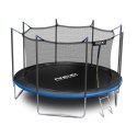 TRAMPOLINA OGRODOWA 13FT/404ĆM Z SIATKĄ WEWNĘ TRZNĄ I DRABINKĄ NEO-SPORT