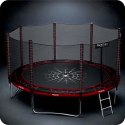 TRAMPOLINA OGRODOWA 13FT/404ĆM Z SIATKĄ ZEWNĘ TRZNĄ I DRABINKĄ NEO-SPORT