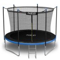 TRAMPOLINA OGRODOWA 6FT/183ĆM Z SIATKĄ WEWNĘ TRZNĄ I DRABINKĄ NEO-SPORT