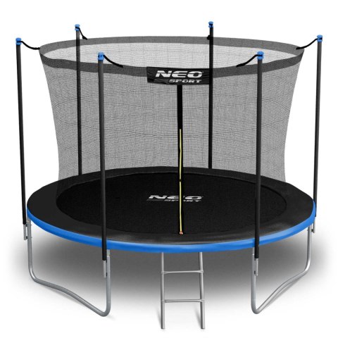 TRAMPOLINA OGRODOWA 6FT/183ĆM Z SIATKĄ WEWNĘ TRZNĄ I DRABINKĄ NEO-SPORT TRAMPOLINA OGRODOWA 6FT/183ĆM Z SIATKĄ WEWNĘ TRZNĄ I DRABINKĄ NEO-SPORT
