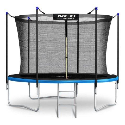 TRAMPOLINA OGRODOWA 8FT/252ĆM Z SIATKĄ WEWNĘ TRZNĄ I DRABINKĄ NEO-SPORT TRAMPOLINA OGRODOWA 8FT/252ĆM Z SIATKĄ WEWNĘ TRZNĄ I DRABINKĄ NEO-SPORT