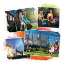 TRAMPOLINA OGRODOWA 8FT/252ĆM Z SIATKĄ WEWNĘ TRZNĄ I DRABINKĄ NEO-SPORT