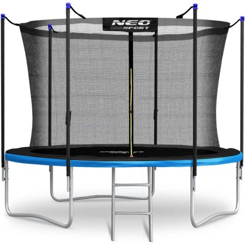 TRAMPOLINA OGRODOWA 8FT/252ĆM Z SIATKĄ WEWNĘ TRZNĄ I DRABINKĄ NEO-SPORT TRAMPOLINA OGRODOWA 8FT/252ĆM Z SIATKĄ WEWNĘ TRZNĄ I DRABINKĄ NEO-SPORT