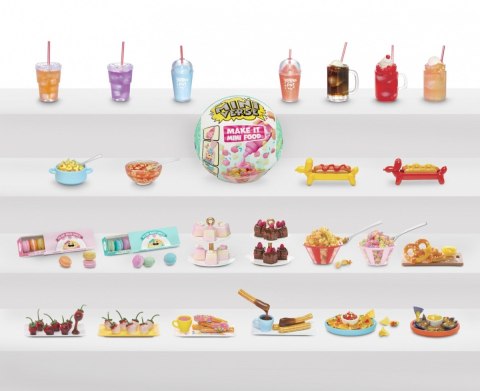 Akcesoria miniverse make it mini foods diner display 24 sztuki Akcesoria miniverse make it mini foods diner display 24 sztuki