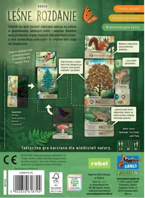 Gra leśne rozdanie Gra leśne rozdanie