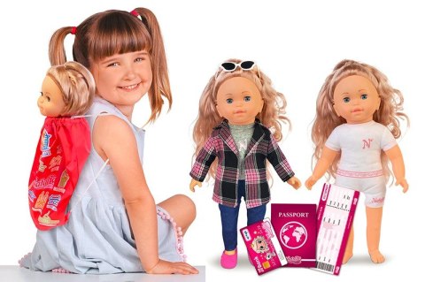 Lalka natalia podróżniczka 41 cm Lalka natalia podróżniczka 41 cm