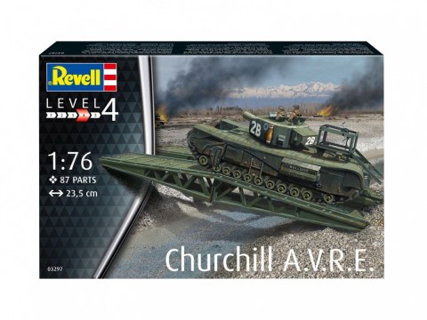Model plastikowy churchill a.v.r.e 1/76 Model plastikowy churchill a.v.r.e 1/76