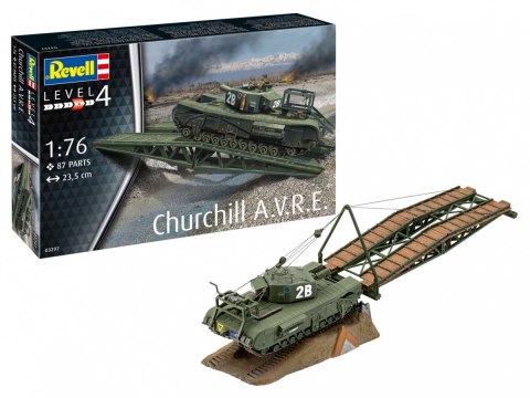 Model plastikowy churchill a.v.r.e 1/76 Model plastikowy churchill a.v.r.e 1/76