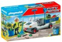 Zestaw z figurkami city action 71433 sprzątanie miasta samochodem elektryczny