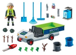 Zestaw z figurkami city action 71433 sprzątanie miasta samochodem elektryczny