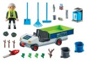 Zestaw z figurkami city action 71433 sprzątanie miasta samochodem elektryczny