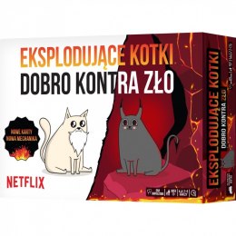 Gra eksplodujące kotki dobro kontra zło