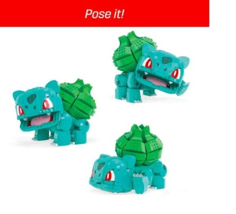 Klocki mega pokemon duży bulbasaur Klocki mega pokemon duży bulbasaur