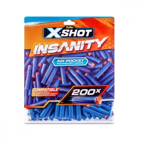Strzałki insanity 200 sztuk foliopak Strzałki insanity 200 sztuk foliopak