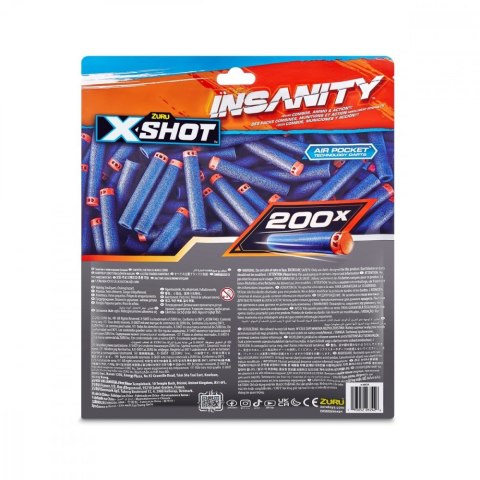 Strzałki insanity 200 sztuk foliopak Strzałki insanity 200 sztuk foliopak