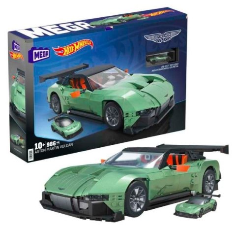 Zestaw konstrukcyjny mega hot wheels aston martin vulcan kolekcjonerski Zestaw konstrukcyjny mega hot wheels aston martin vulcan kolekcjonerski