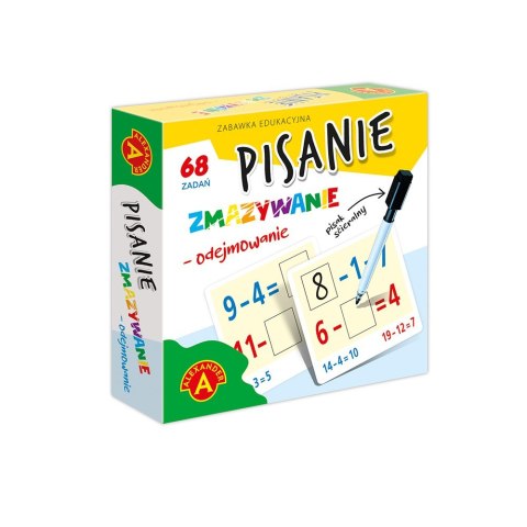 Zestaw pisanie zmazywanie - odejmowanie Zestaw pisanie zmazywanie - odejmowanie