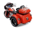 Model metalowy hd 2021 cvo tri glide pomarańcz 1/12
