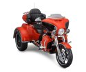 Model metalowy hd 2021 cvo tri glide pomarańcz 1/12