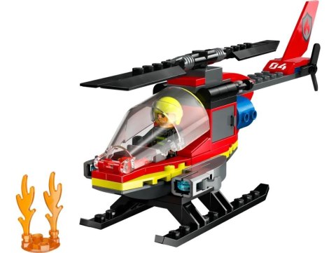 Klocki city 60411 strażacki helikopter ratunkowy Klocki city 60411 strażacki helikopter ratunkowy