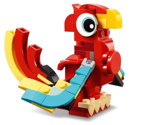 Klocki creator 31145 czerwony smok Klocki creator 31145 czerwony smok
