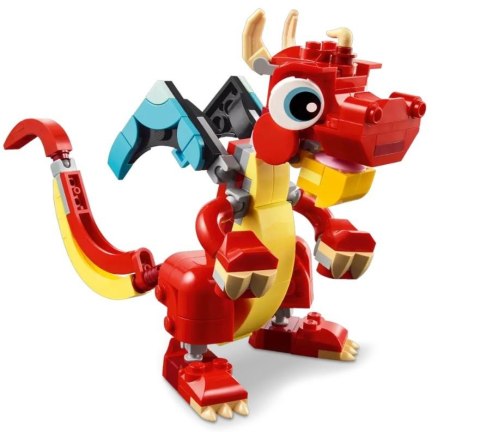 Klocki creator 31145 czerwony smok Klocki creator 31145 czerwony smok