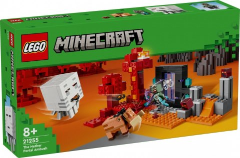 Klocki minecraft 21255 zasadzka w portalu do netheru Klocki minecraft 21255 zasadzka w portalu do netheru