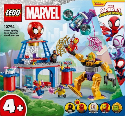 Klocki super heroes 10794 siedziba główna pajęczej drużyny Klocki super heroes 10794 siedziba główna pajęczej drużyny