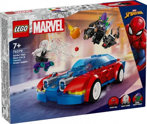 Klocki super heroes 76279 wyścigówka spider-mana i zielony goblin Klocki super heroes 76279 wyścigówka spider-mana i zielony goblin