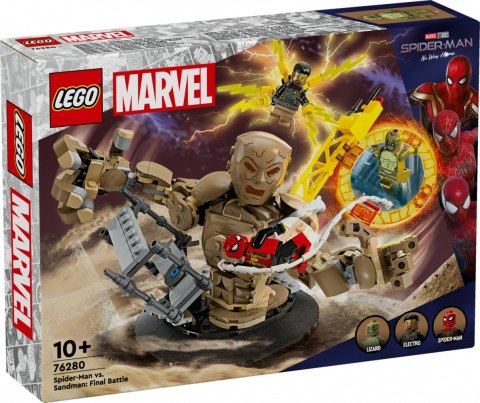 Klocki super heroes 76280 spider-man vs. sandman: ostateczna bitwa Klocki super heroes 76280 spider-man vs. sandman: ostateczna bitwa