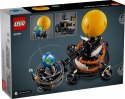 Klocki technic 42179 planeta ziemia i księżyc na orbicie