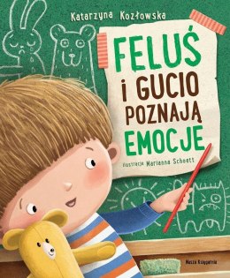 Książeczka feluś i gucio poznają emocje