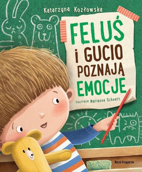 Książeczka feluś i gucio poznają emocje Książeczka feluś i gucio poznają emocje