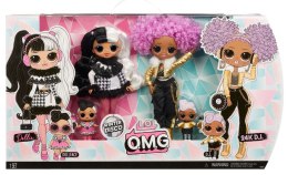 Zestaw lalek l.o.l. surprise winter disco omg dollie & 24k dj