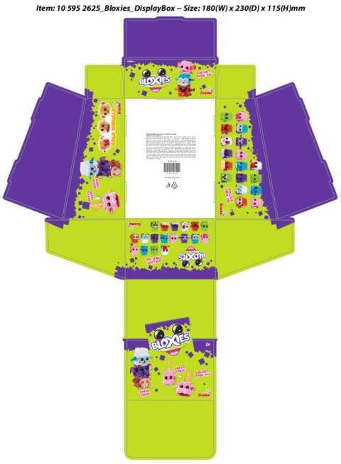 Figurka bloxies 1 szt. Figurka bloxies 1 szt.
