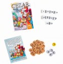 Gra cezar. kostki zostały rzucone