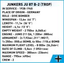 Klocki junkers ju 87 b-2