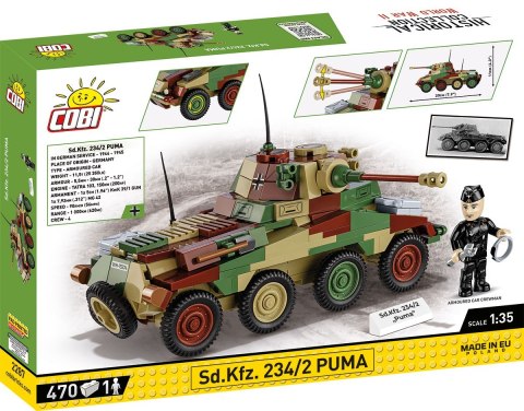 Klocki sd.kfz. 234/2 puma Klocki sd.kfz. 234/2 puma