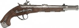 Metalowy pistolet pirata gonher