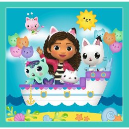 Puzzle 3w1 aktywności gabby koci domek gabi (gabbys dollhouse)