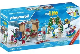 Zestaw z figurkami my life 71453 narciarski świat