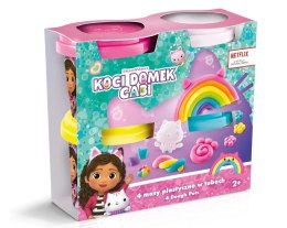 Masa plastyczna koci domek gabi - 4 tuby